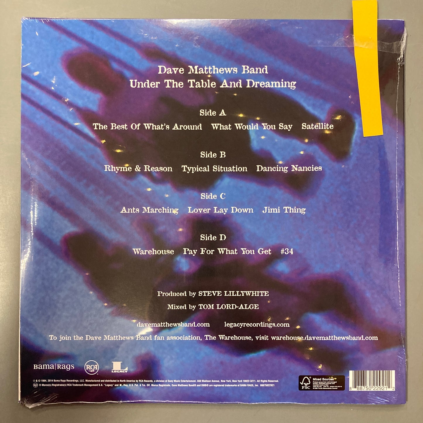 Under the Table and Dreaming (Vinyl)