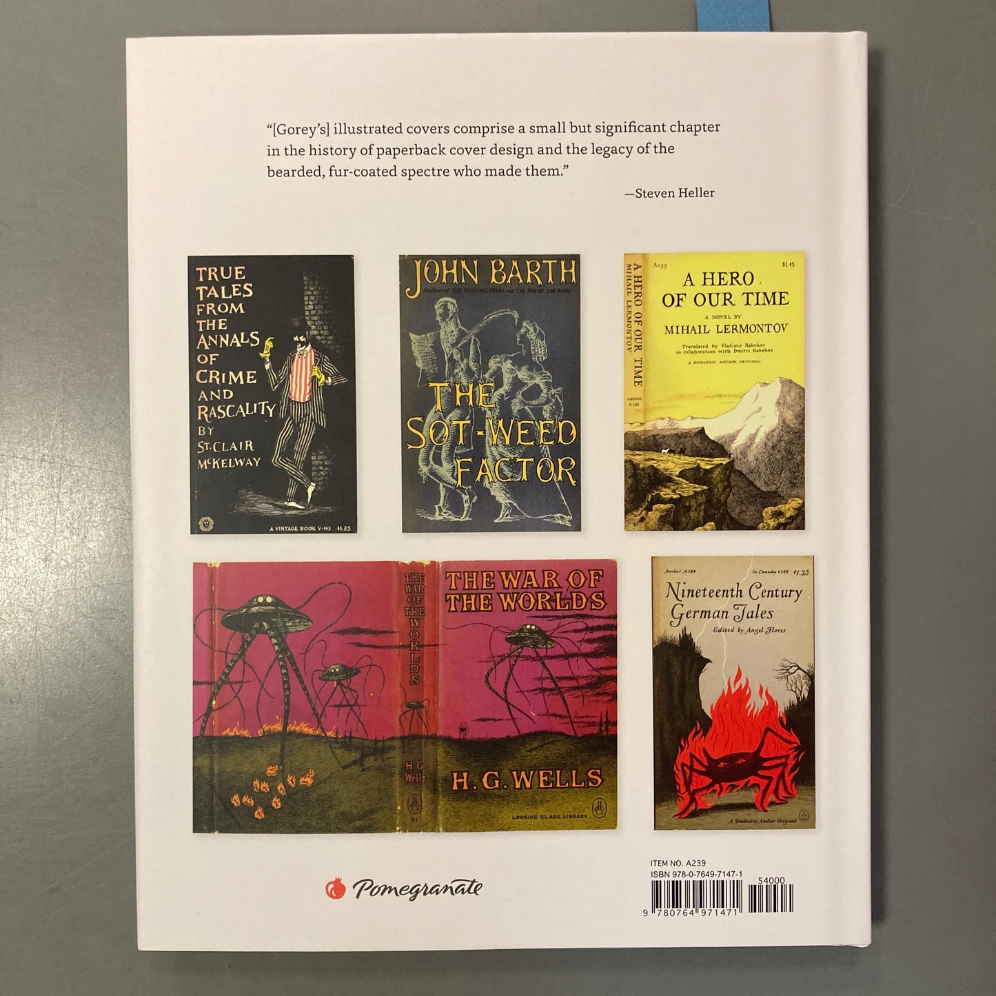 Edward Gorey: His Book Cover Art & Design