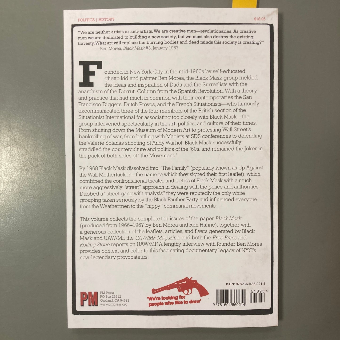 Black Mask & Up Against the Wall Motherfucker