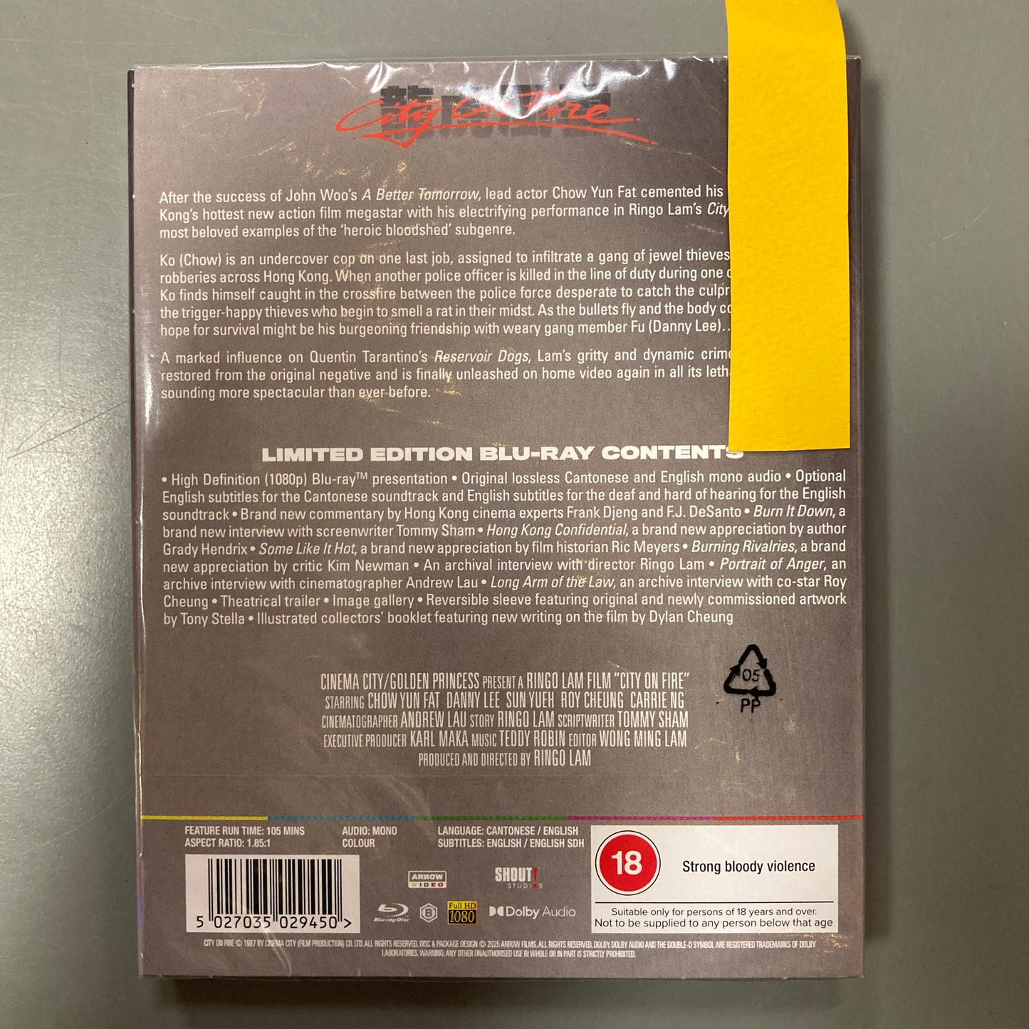 City on Fire (Blu-ray)