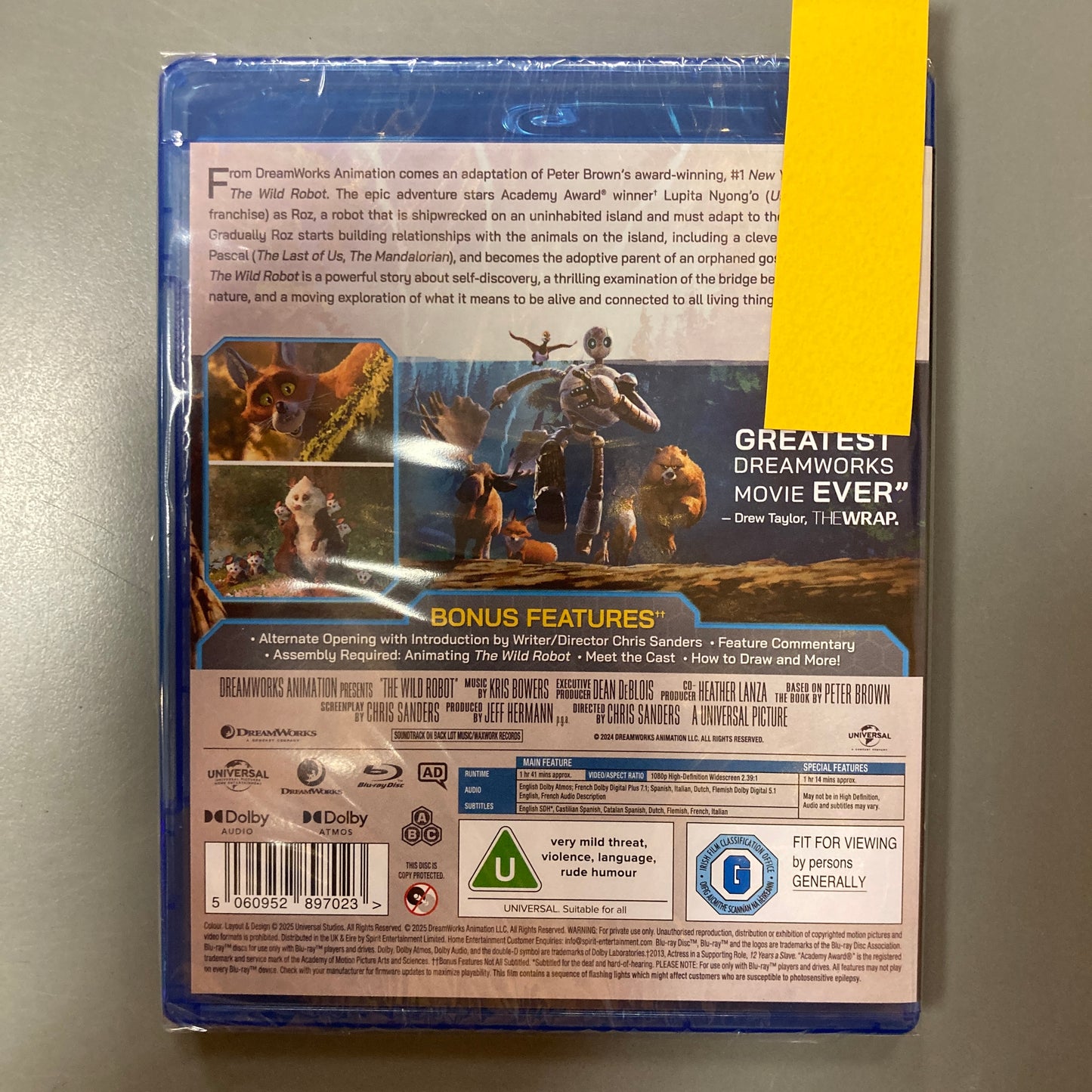 The Wild Robot (Blu-ray)