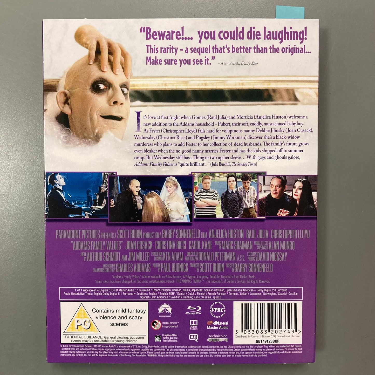 Addams Family Values (Blu-ray)