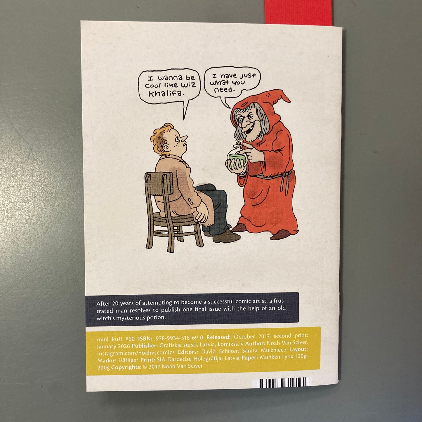 His Last Comic, mini kuš! #60