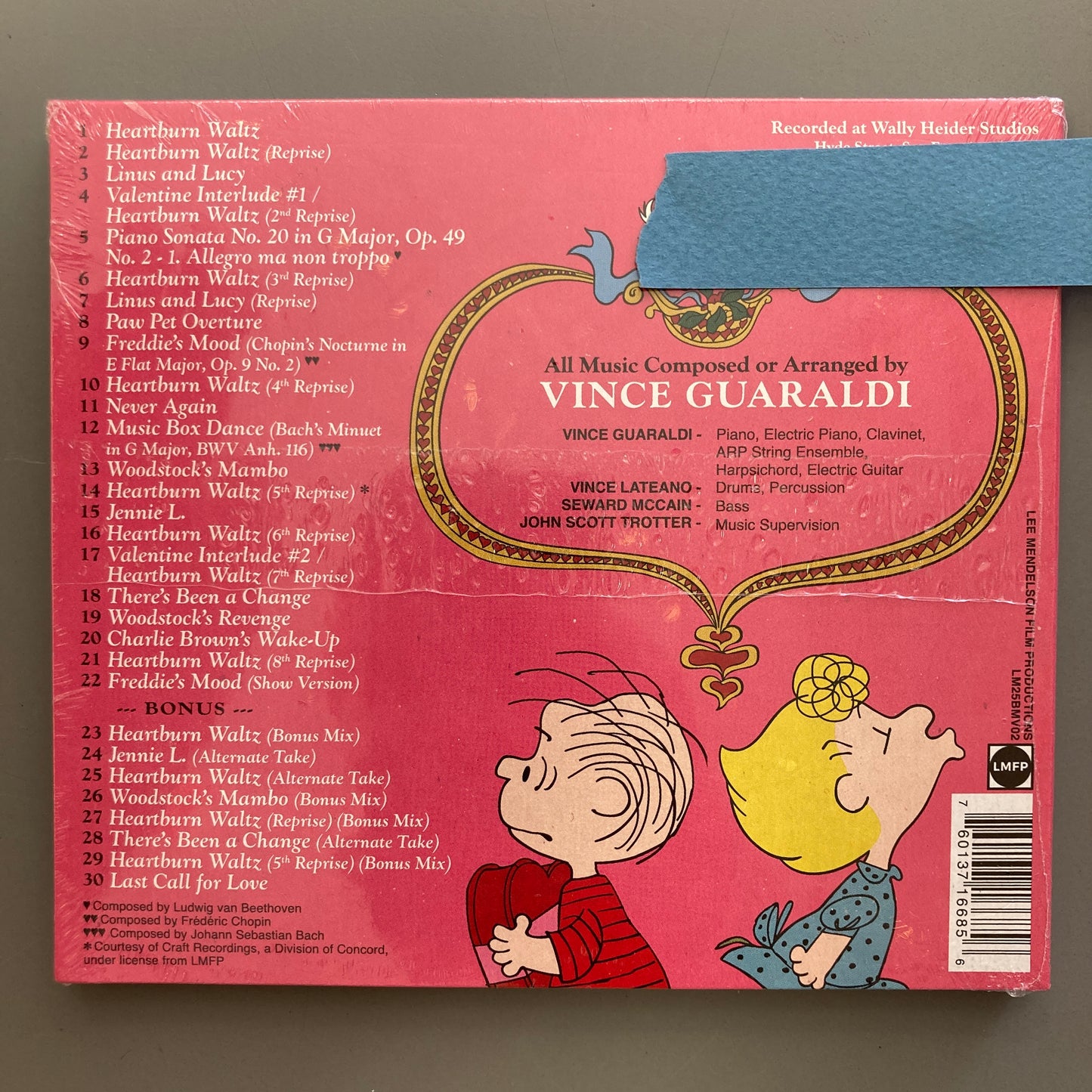 Be My Valentine, Charlie Brown (CD)