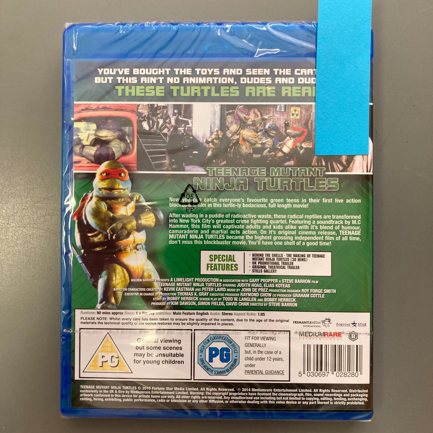 Teenage Mutant Ninja Turtles: The Movie (Blu-ray)