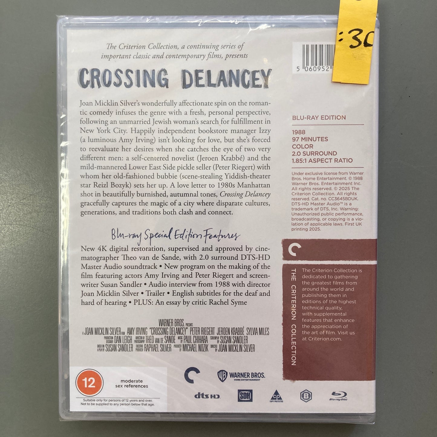 Crossing Delancey (Blu-ray)