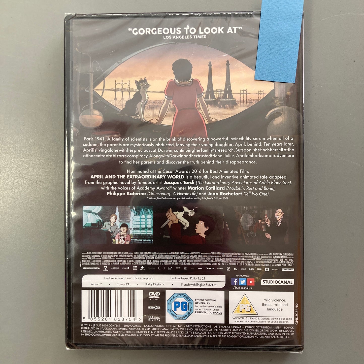 April and the Extraordinary World (DVD)