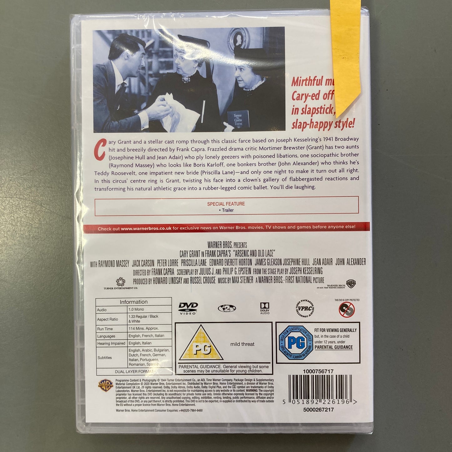 Arsenic and Old Lace (DVD)