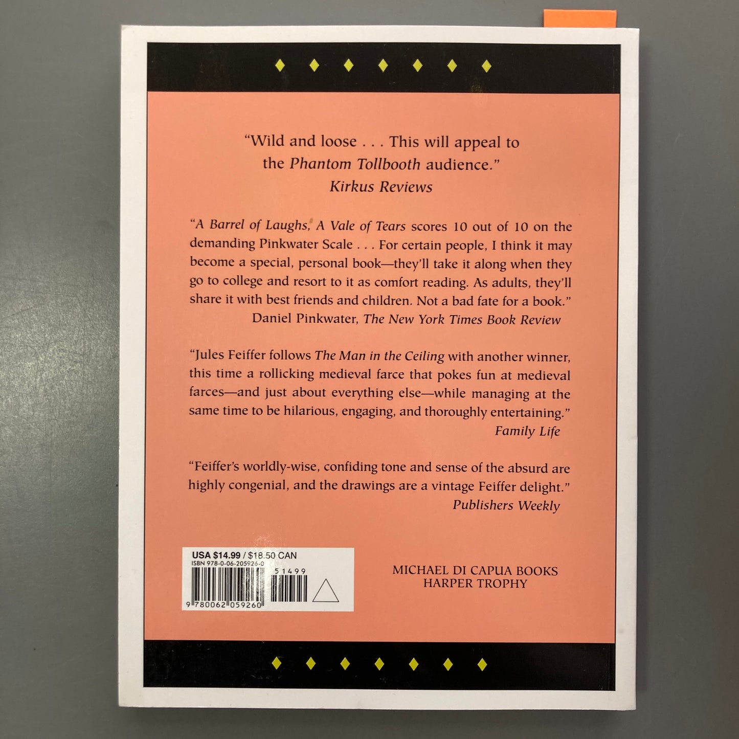 A Barrel of Laughs, A Vale of Tears