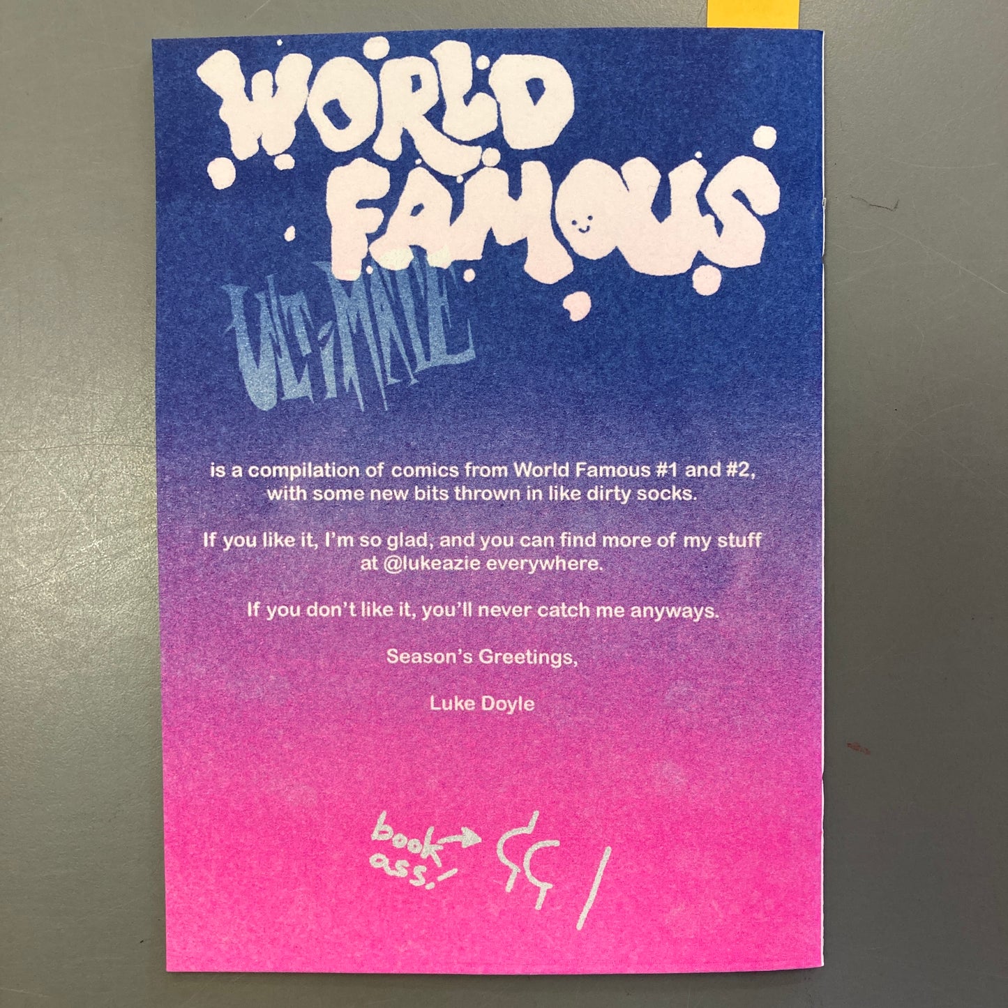 World Famous Ultimate, issues 1 & 2 + more