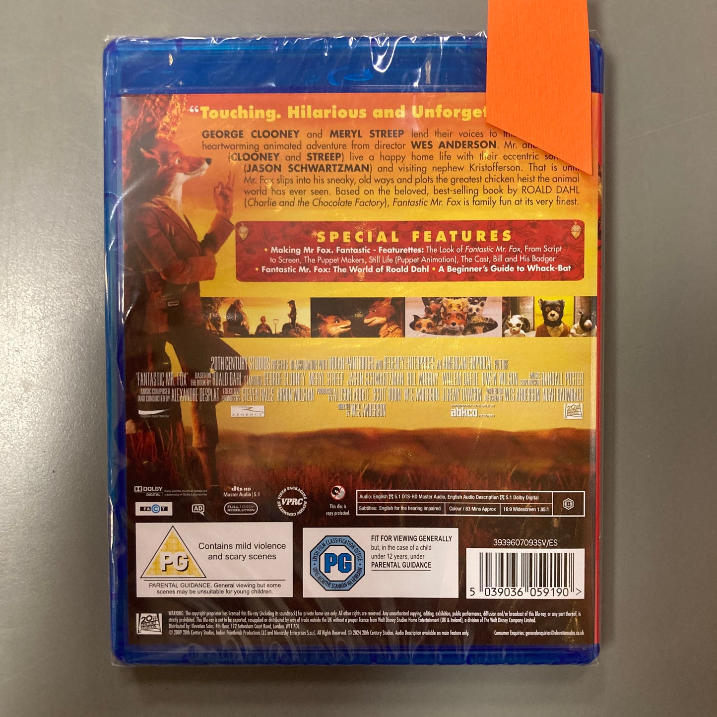 Fantastic Mr. Fox (Blu-ray)
