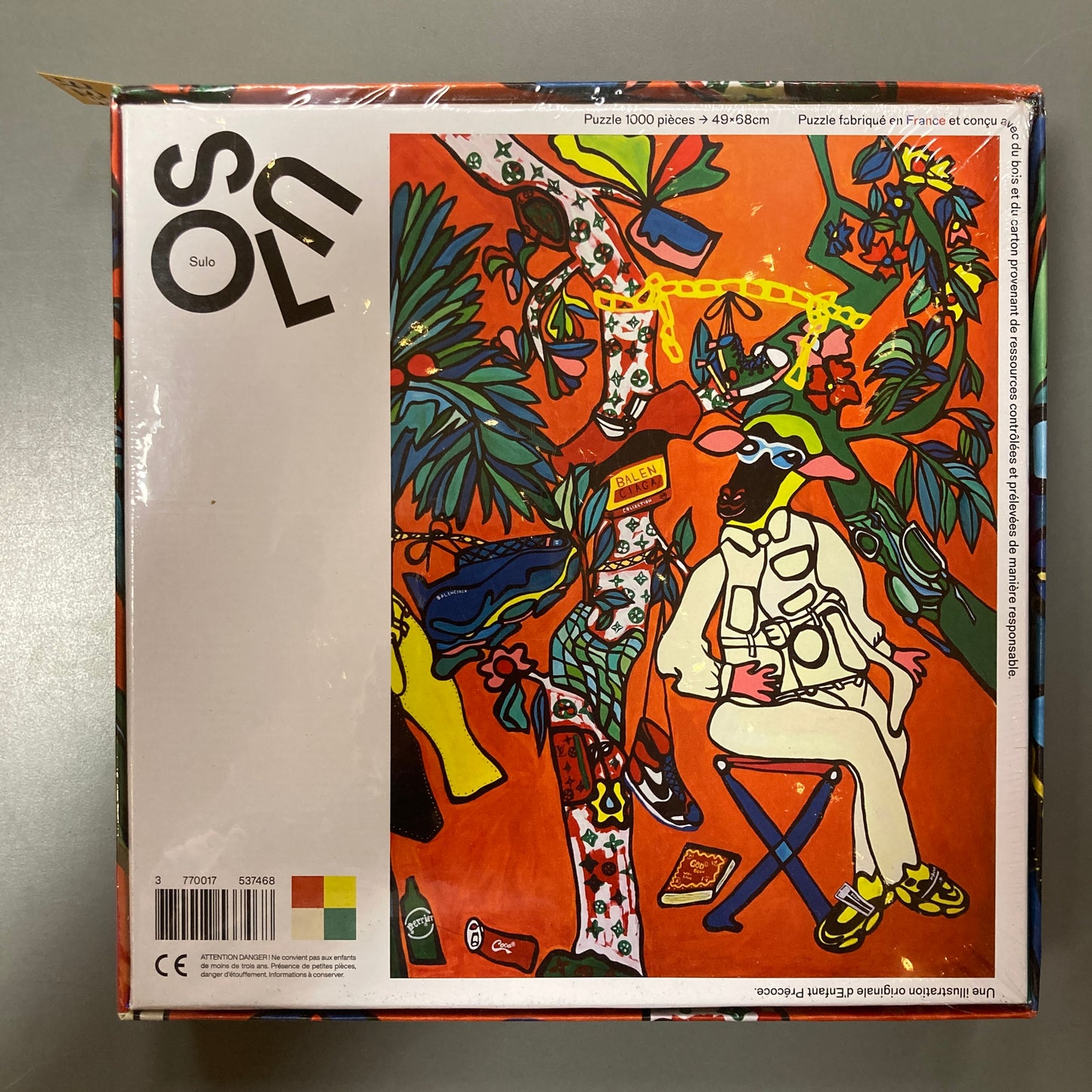 Nianga le mouton et sa friperie par Enfant Précoce (Jigsaw Puzzle)