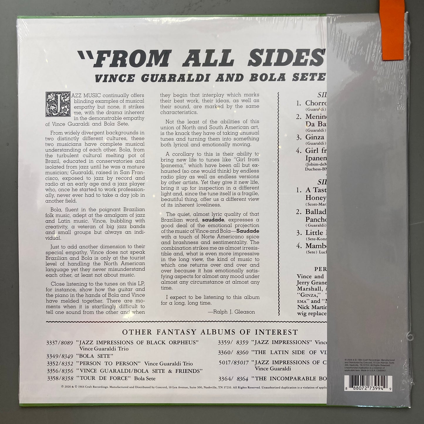 From All Sides (Vinyl)