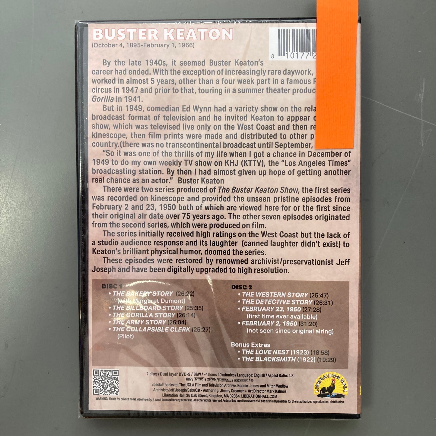 The Buster Keaton Show (DVD)