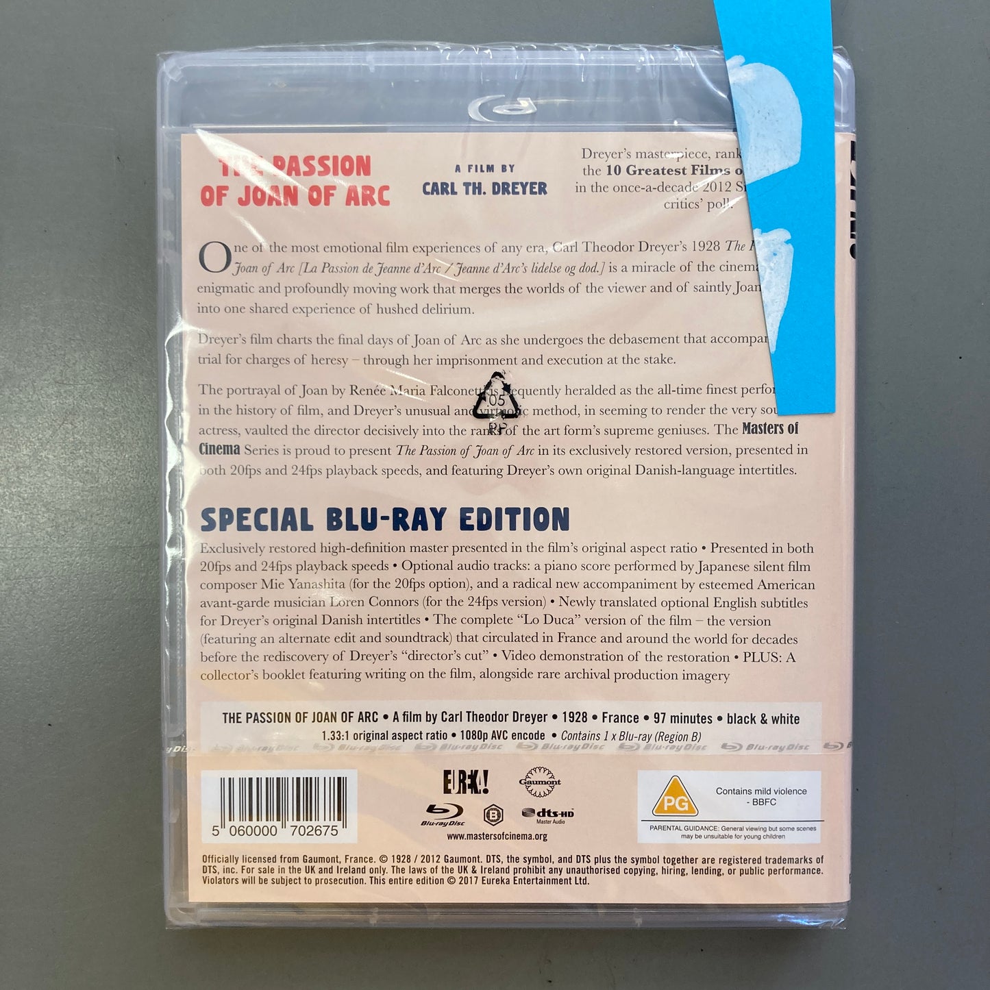 Passion of Joan of Arc (Blu-ray)