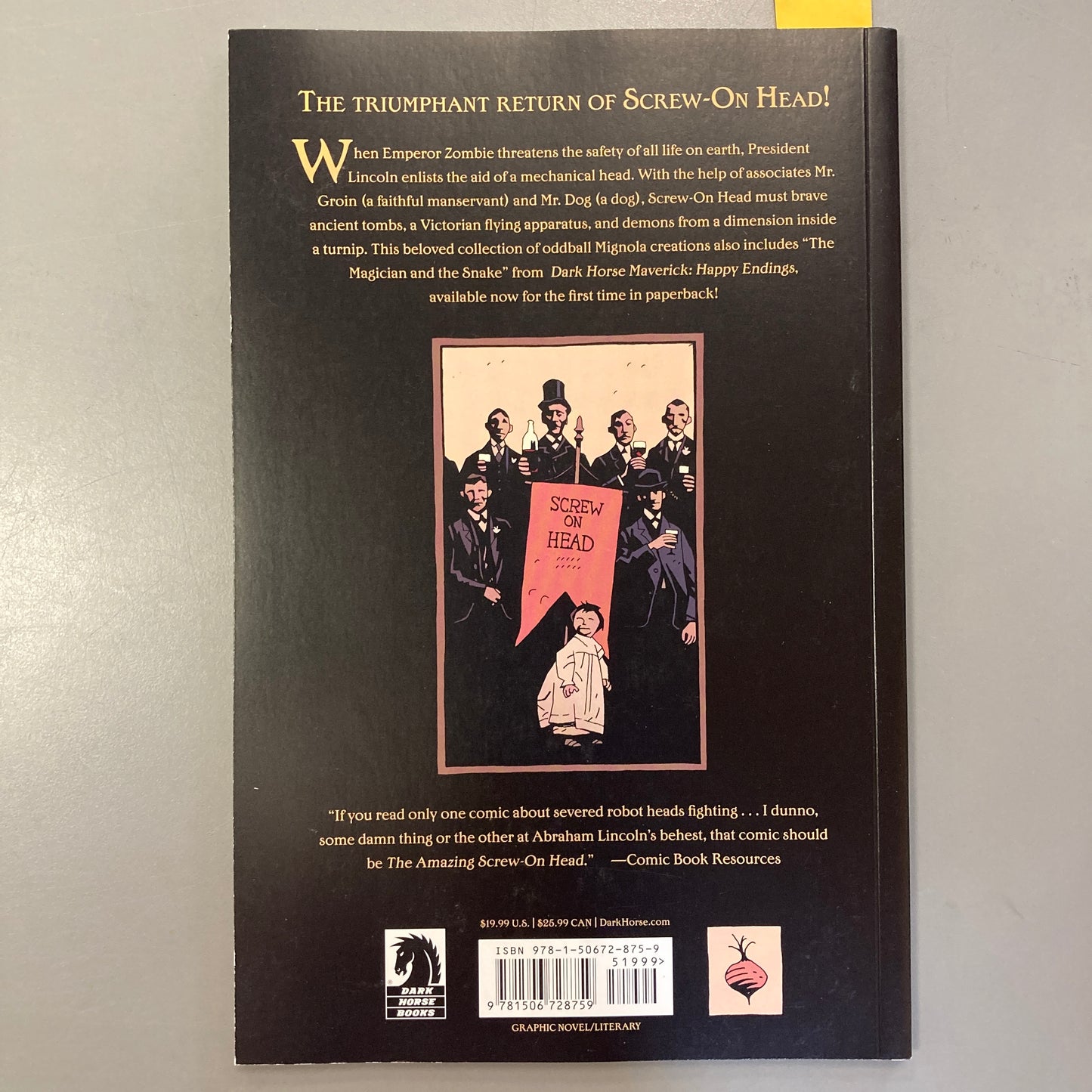 The Amazing Screw-On Head and Other Curious Objects