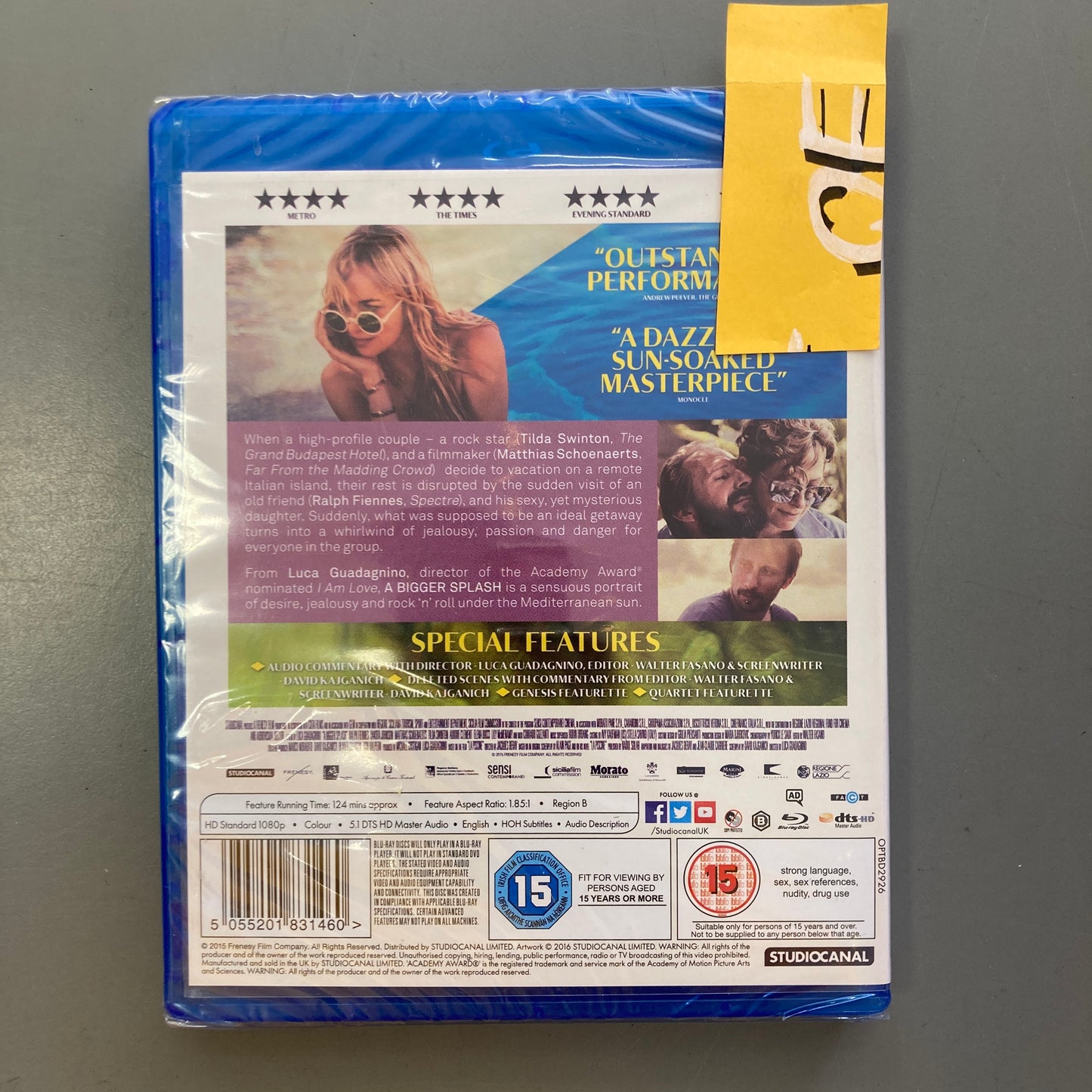 A Bigger Splash (Blu-ray)