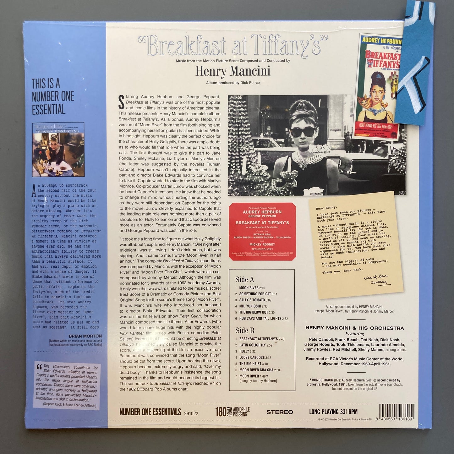 Breakfast at Tiffany's (Vinyl)