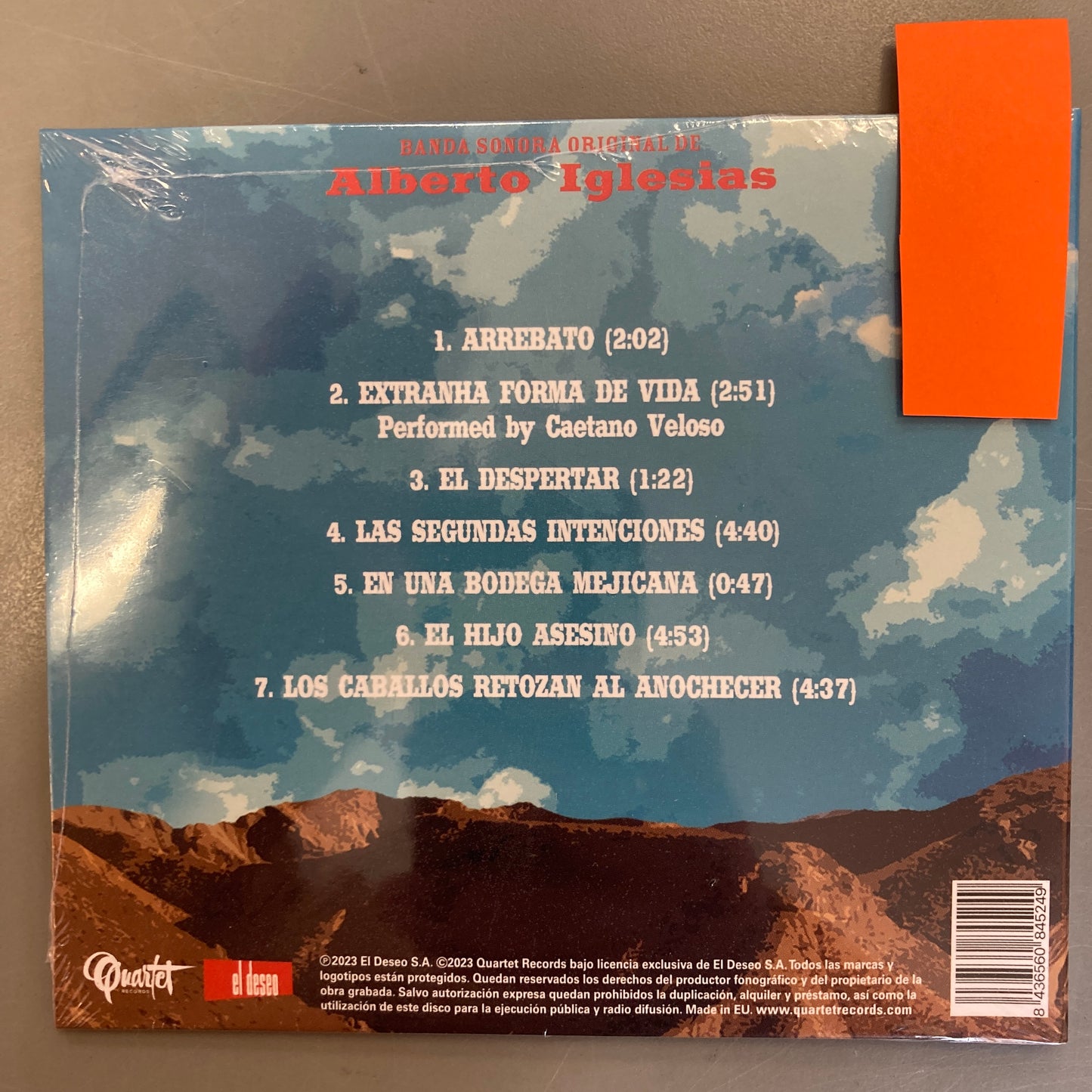 Extraña Forma de Vida / Strange Way of Life (Audio CD)