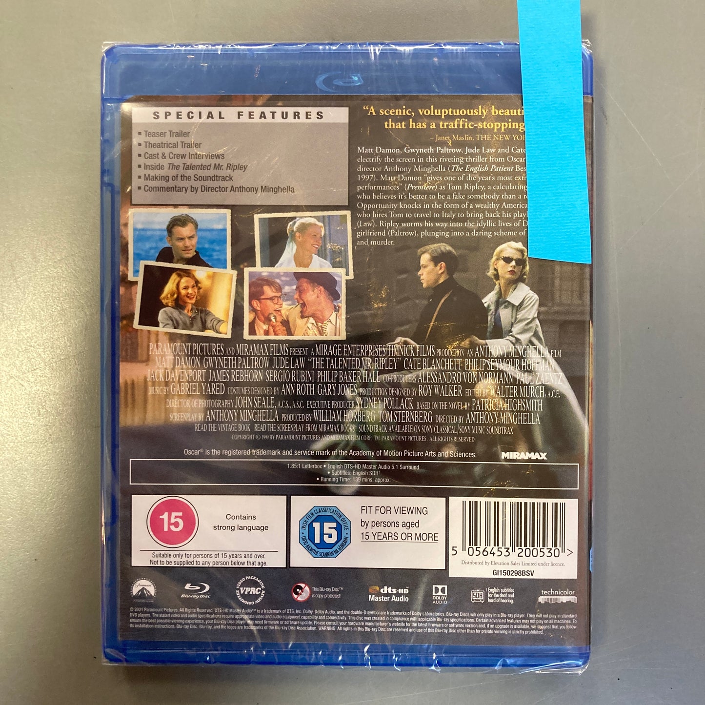 The Talented Mr. Ripley (Blu-ray)