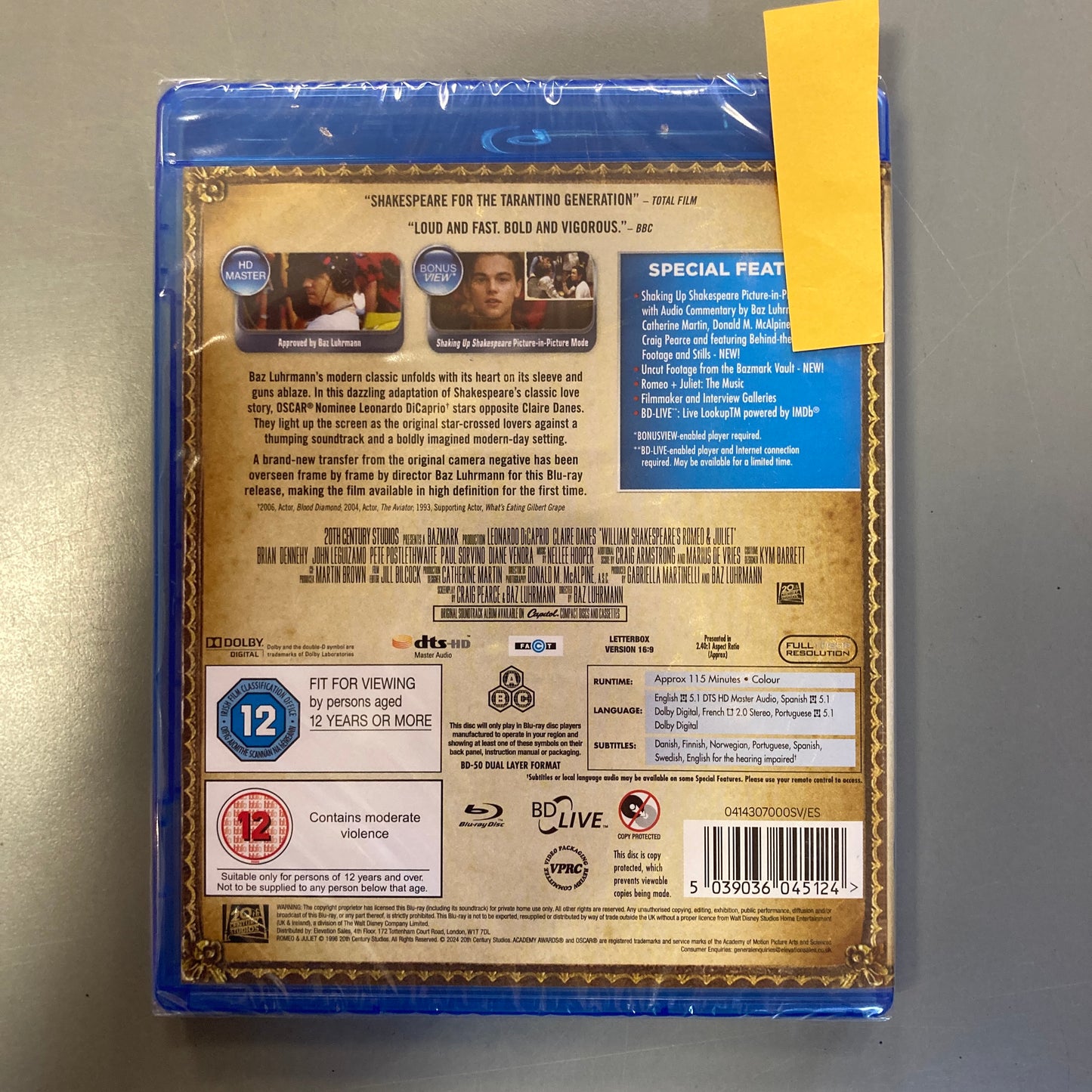 Romeo + Juliet (Blu-ray)
