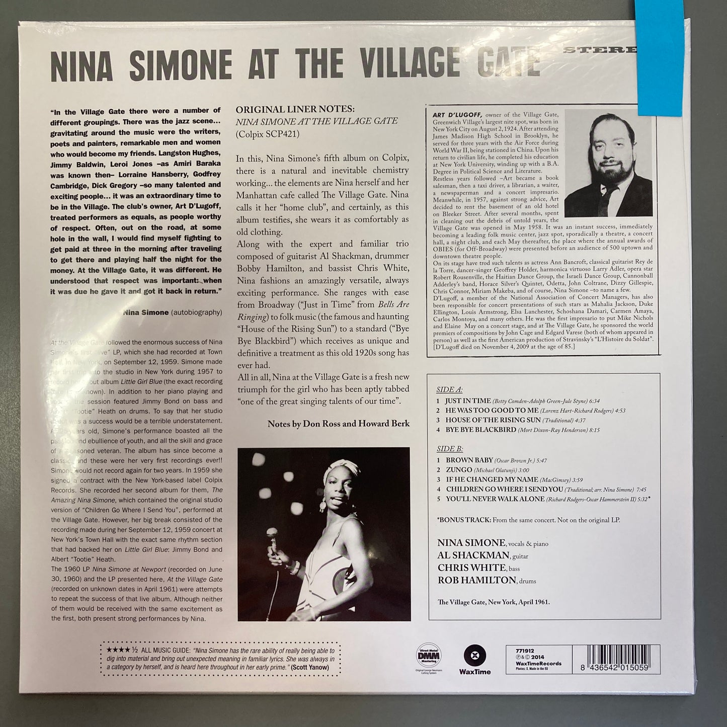 Nina Simone at the Village Gate (Vinyl)