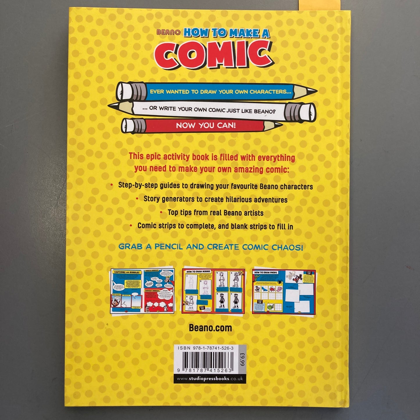 Beano: How to Make a Comic