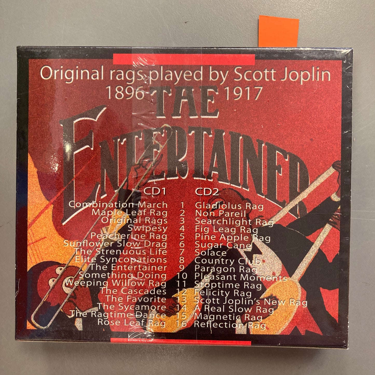 Scott Joplin, The original piano rags played by the composer (Audio CD)
