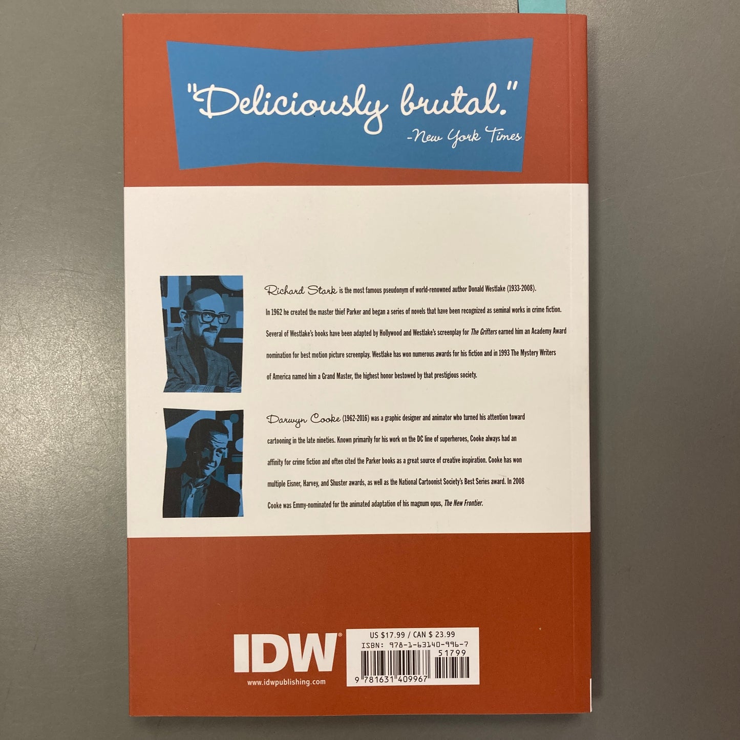 Richard Stark's Parker: The Score