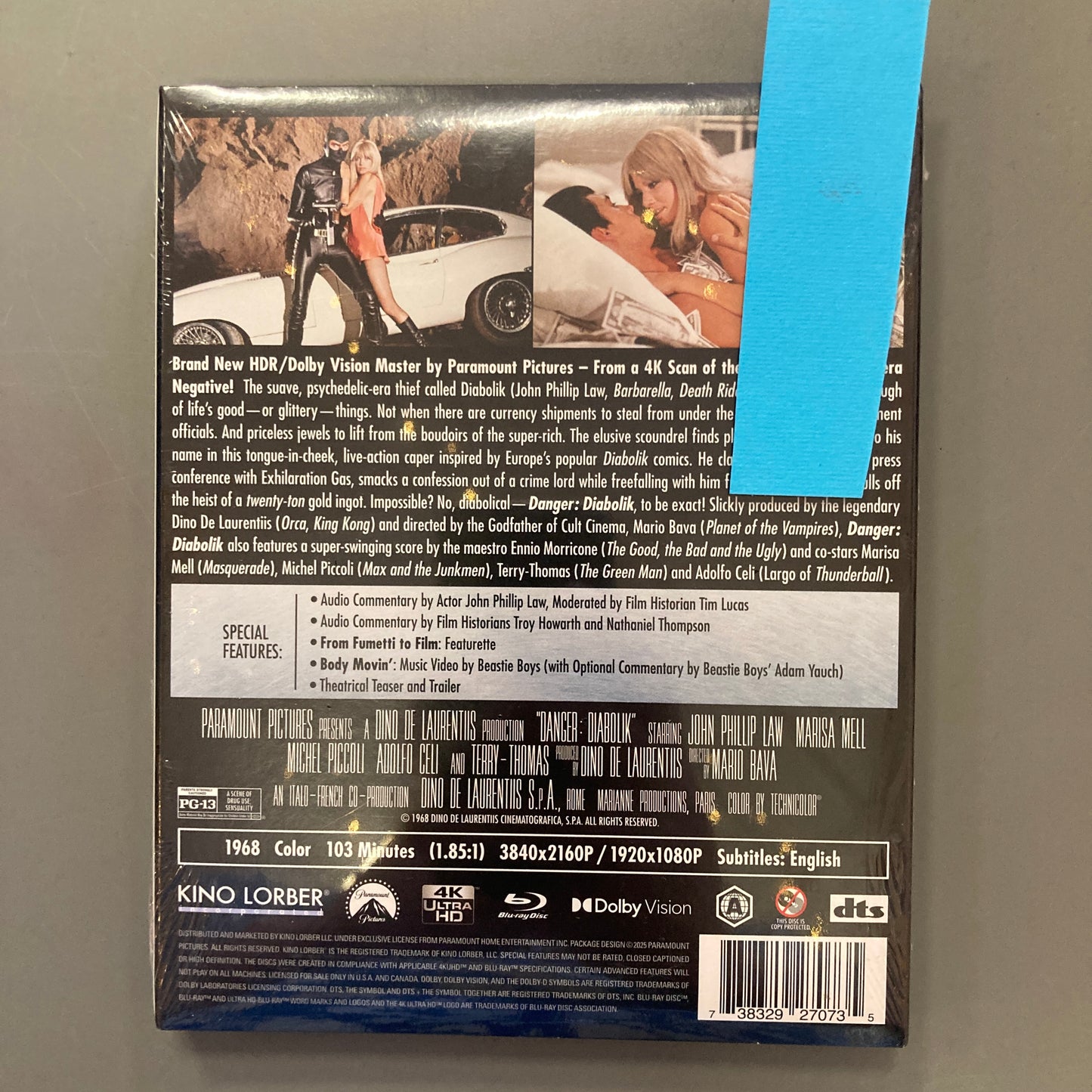 Danger Diabolik (4k + Blu-ray)