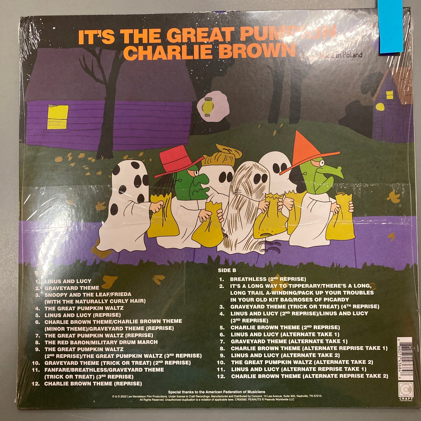 It's the Great Pumpkin, Charlie Brown (Vinyl)