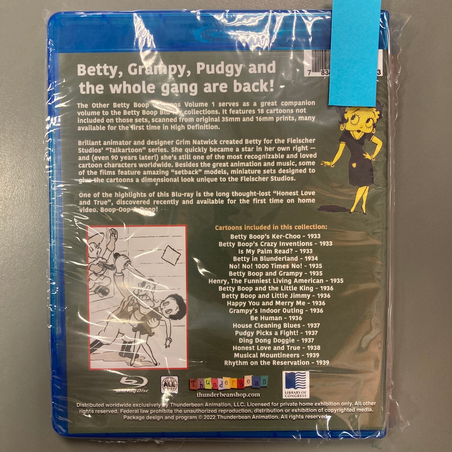 The Other Betty Boop Cartoons, Volume 1 (Blu-ray)