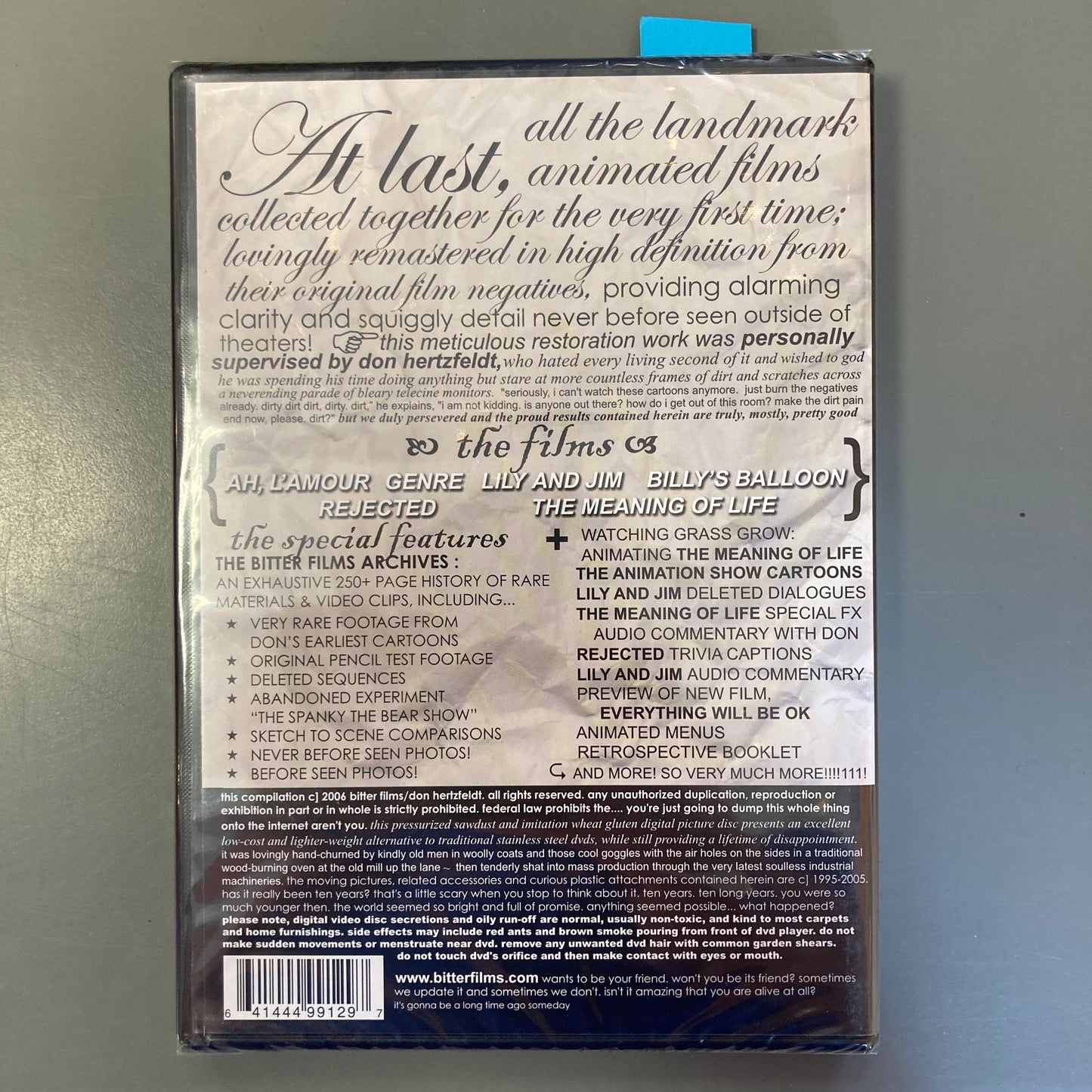 bitter films: volume one, 1995-2005