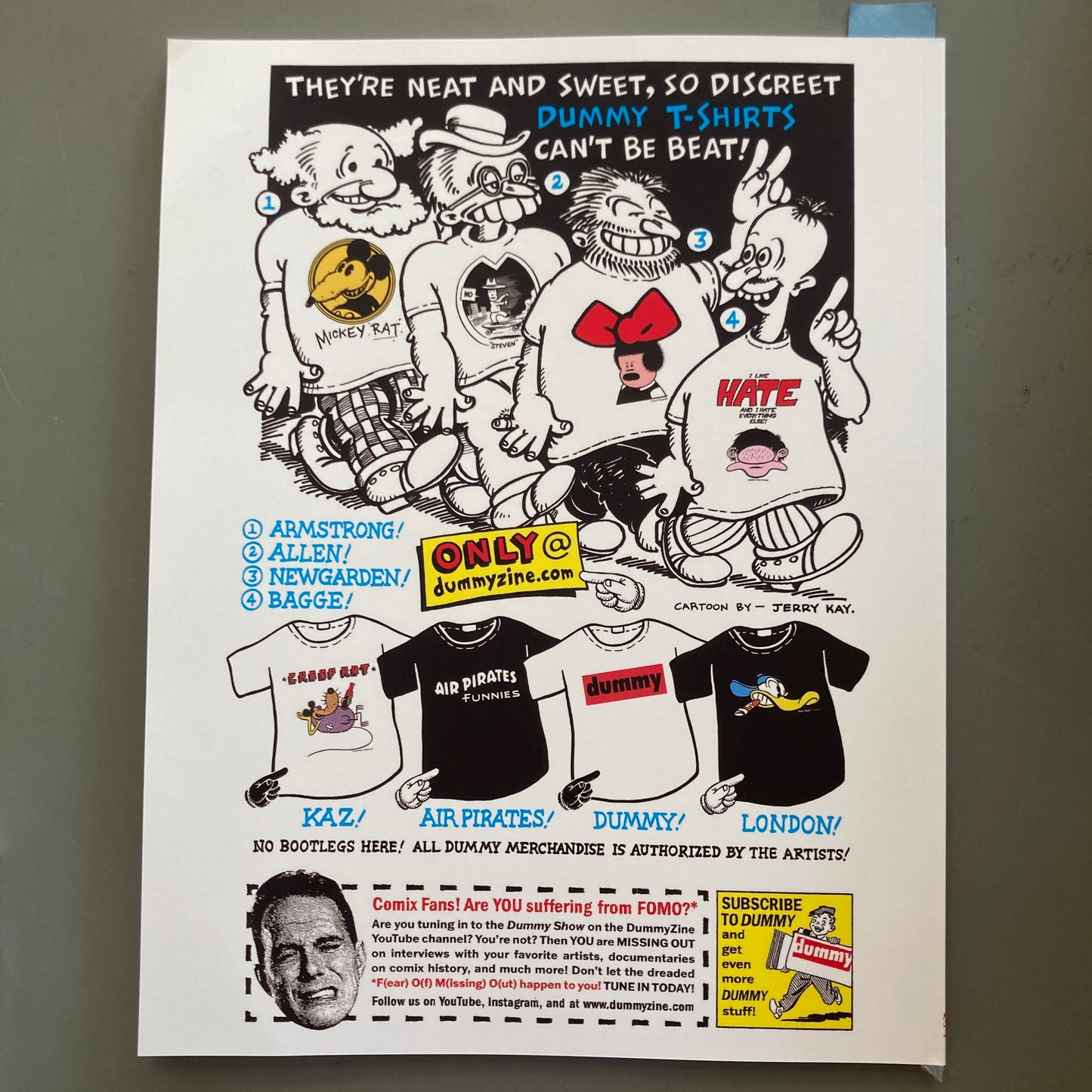 Dummy, Issue 2: Parody or Piracy?