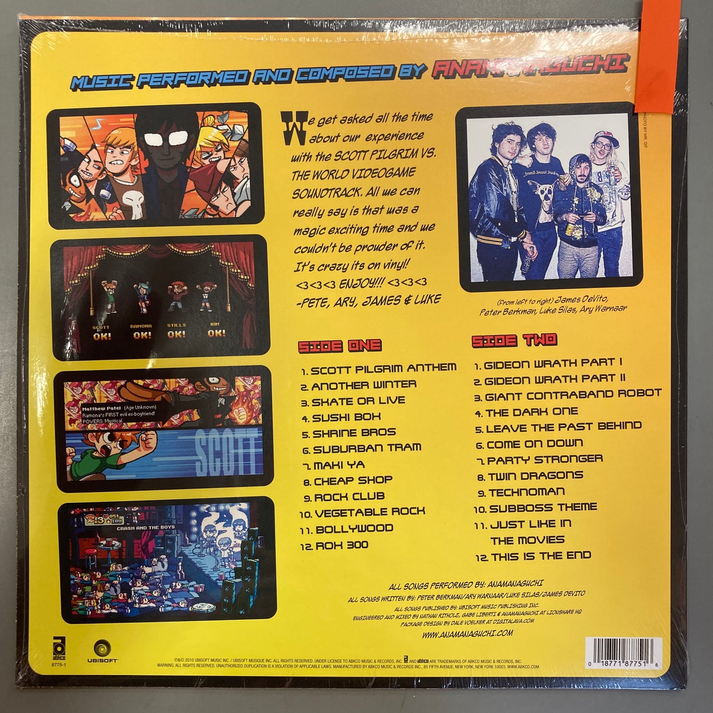 Scott Pilgrim vs The World: The Game (Vinyl)