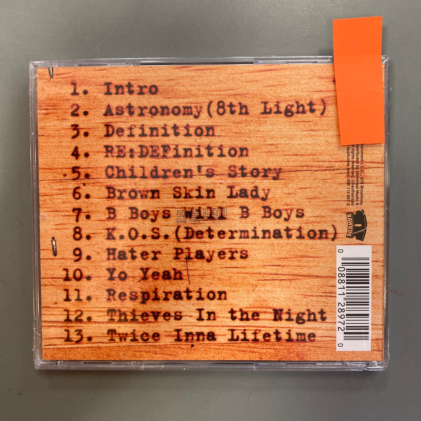 Mos Def & Talib Kweli are Black Star (Audio CD)