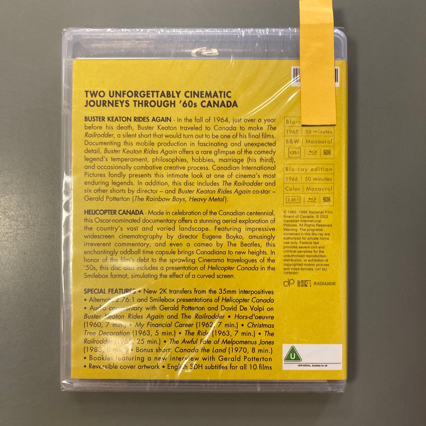 Buster Keaton Rides Again (Blu-ray)