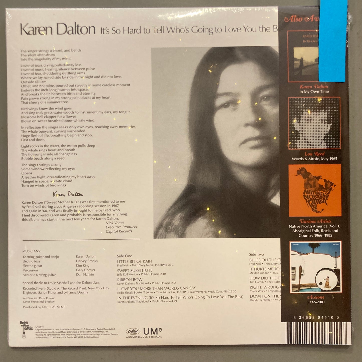 It's So Hard To Tell Who's Going To Love You The Best (Vinyl)
