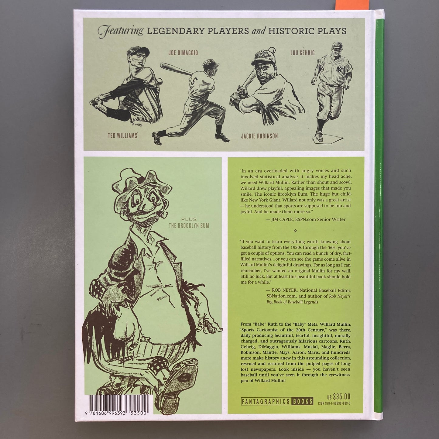 Willard Mullin's Golden Age of Baseball: Drawings 1934-1972