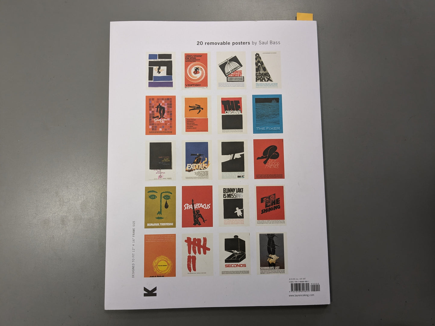 Saul Bass: 20 Iconic Film Posters