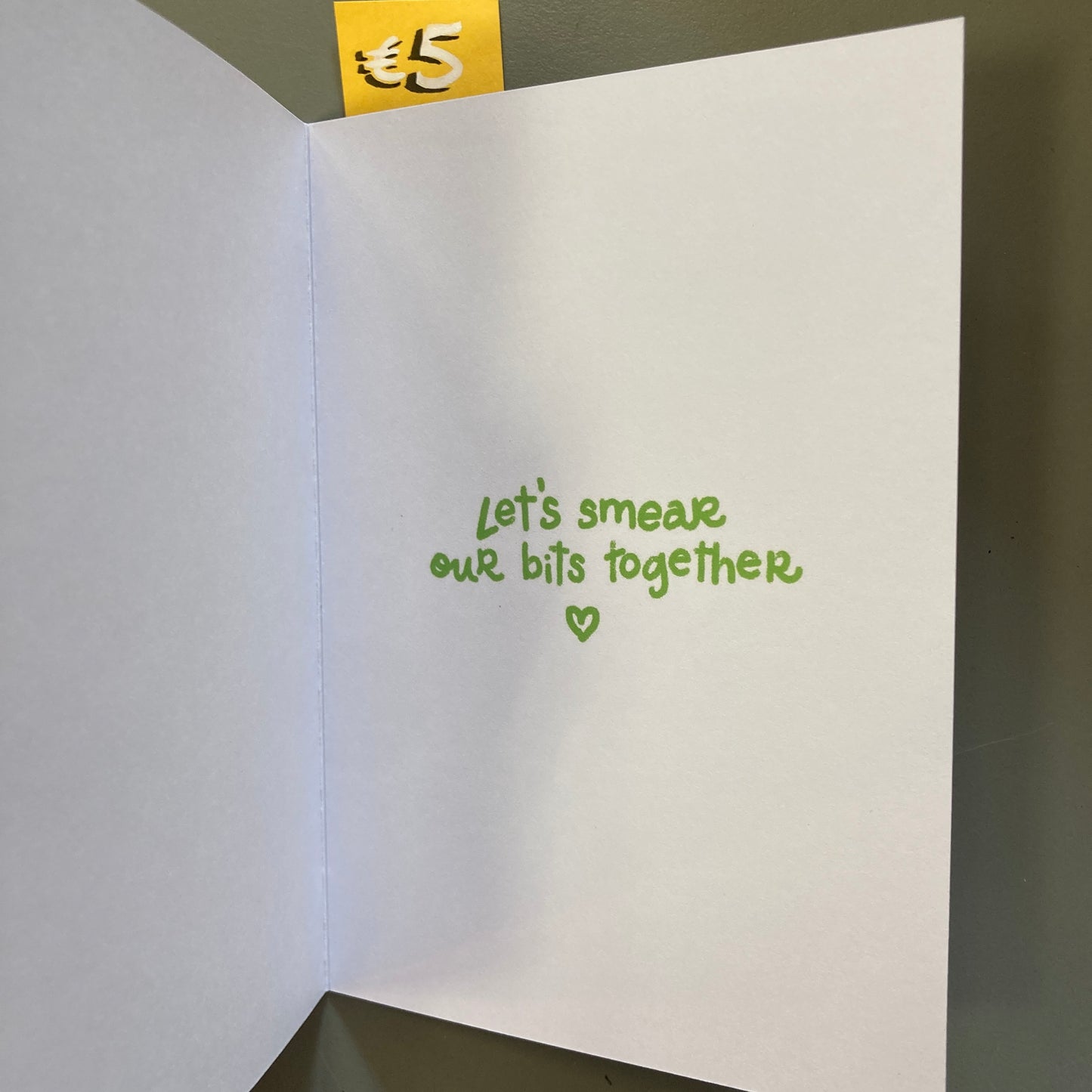 Stuck On You (Greeting Card)