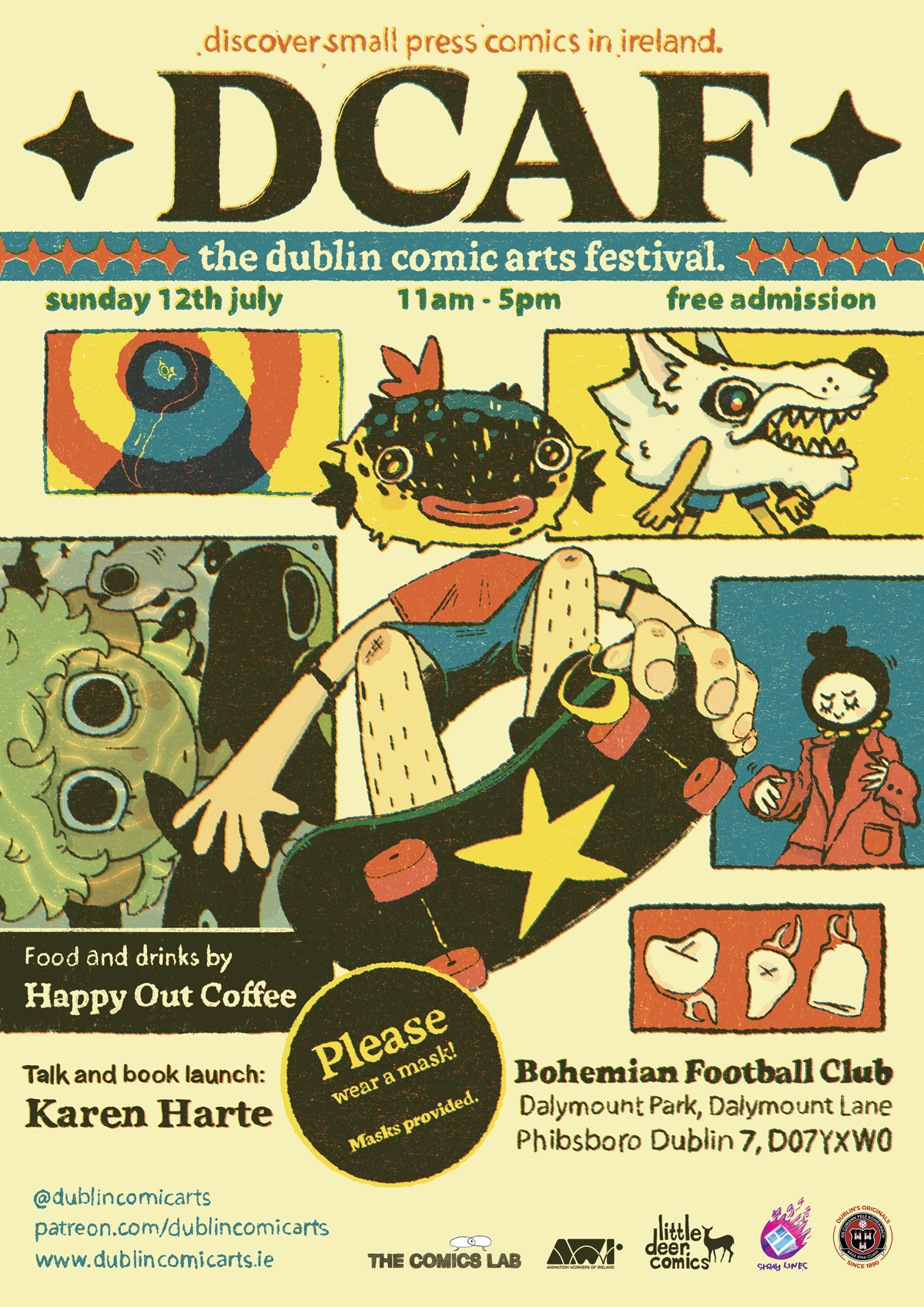 DCAF Half-Table Booking: Sunday July 12th