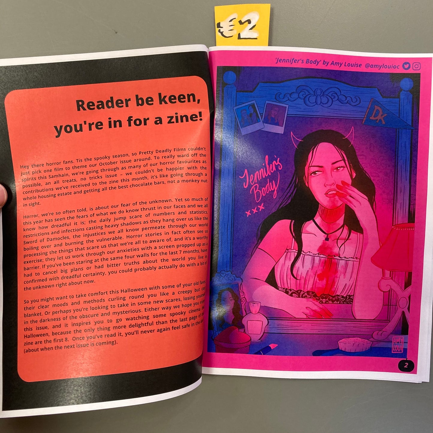 Pretty Deadly Film Zine 4: Halloween Special