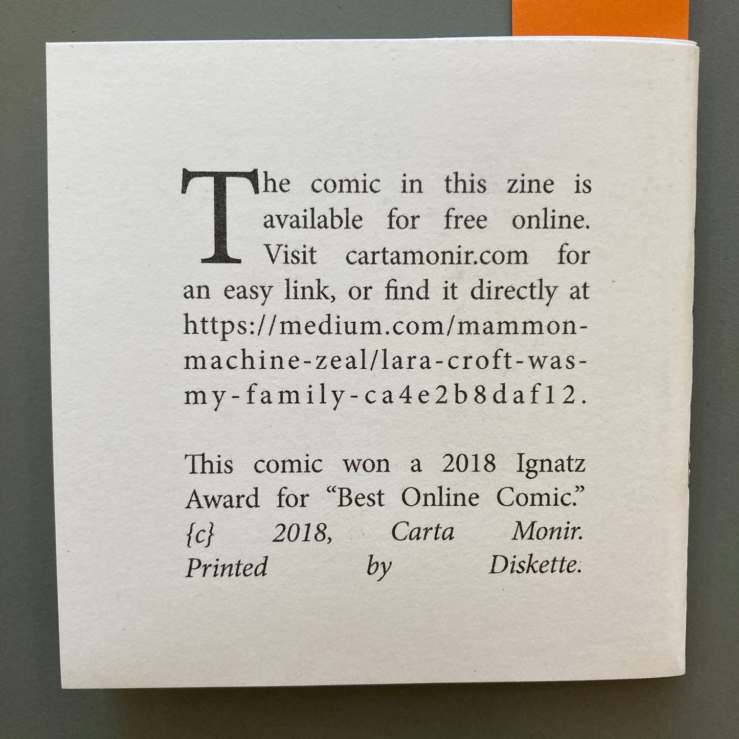 Lara Croft was My Family