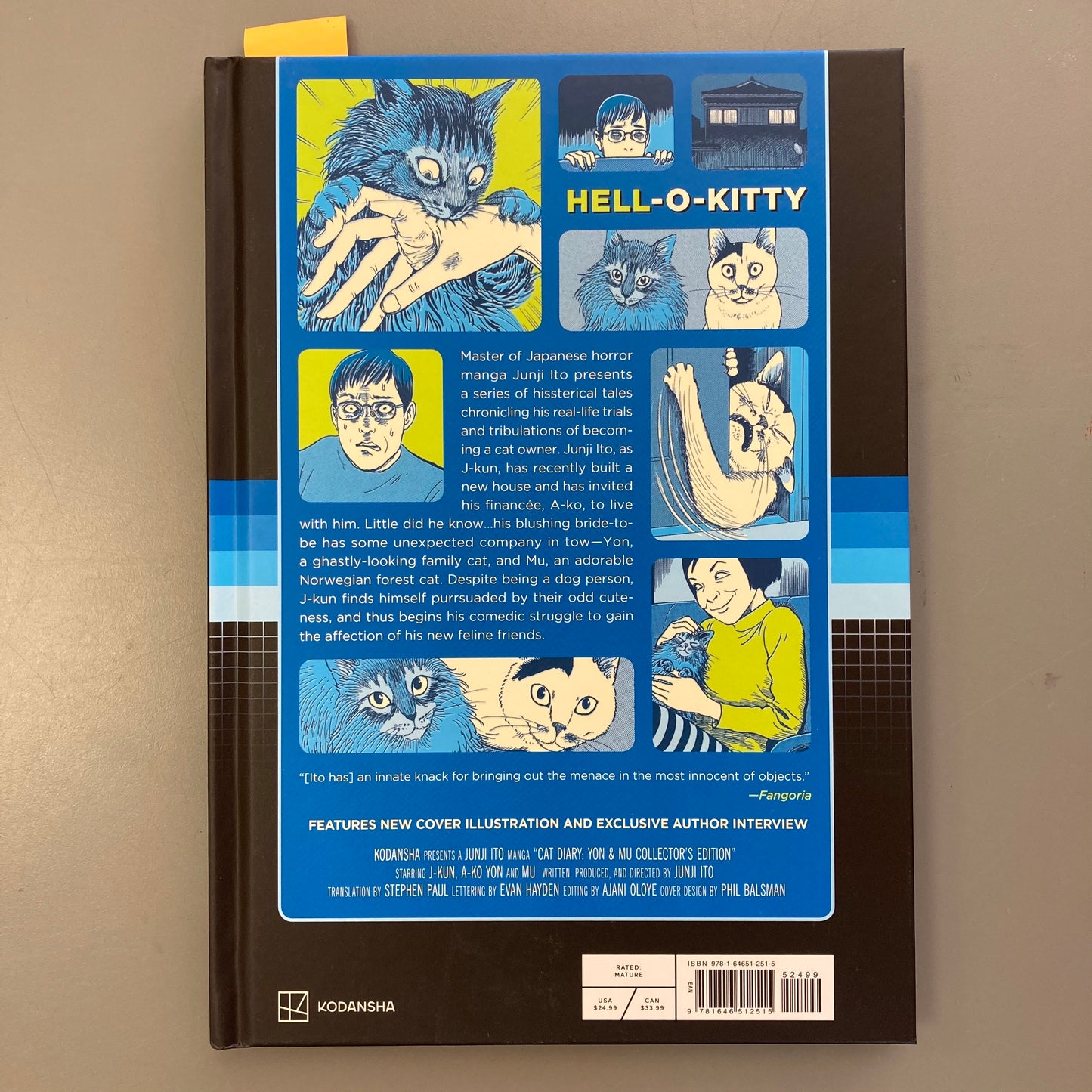 Junji Ito's Cat Diary: Yon & Mu