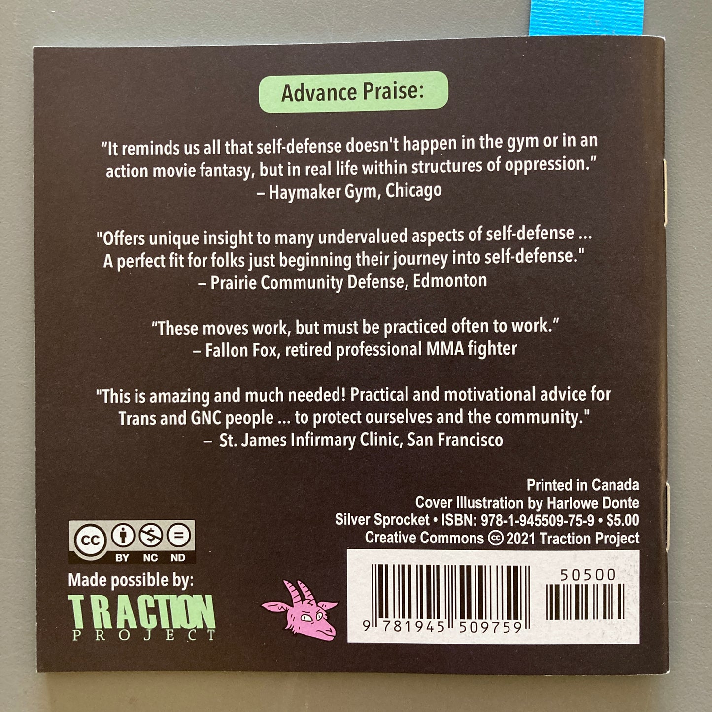 A Self Defense Study Guide for Trans Women and Gender Non-Conforming / Nonbinary AMAB Folks