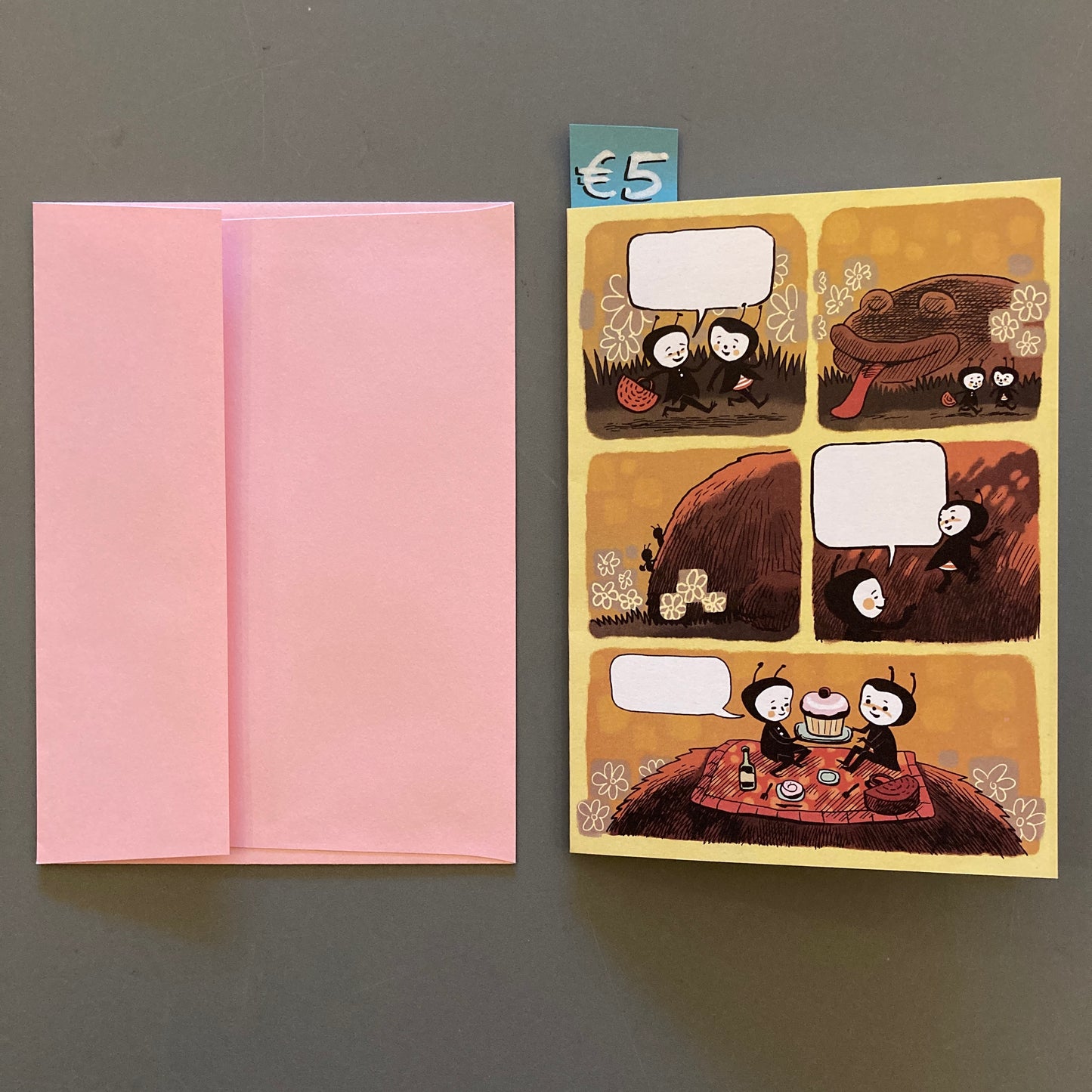 Bug Picnic (Greeting Card)