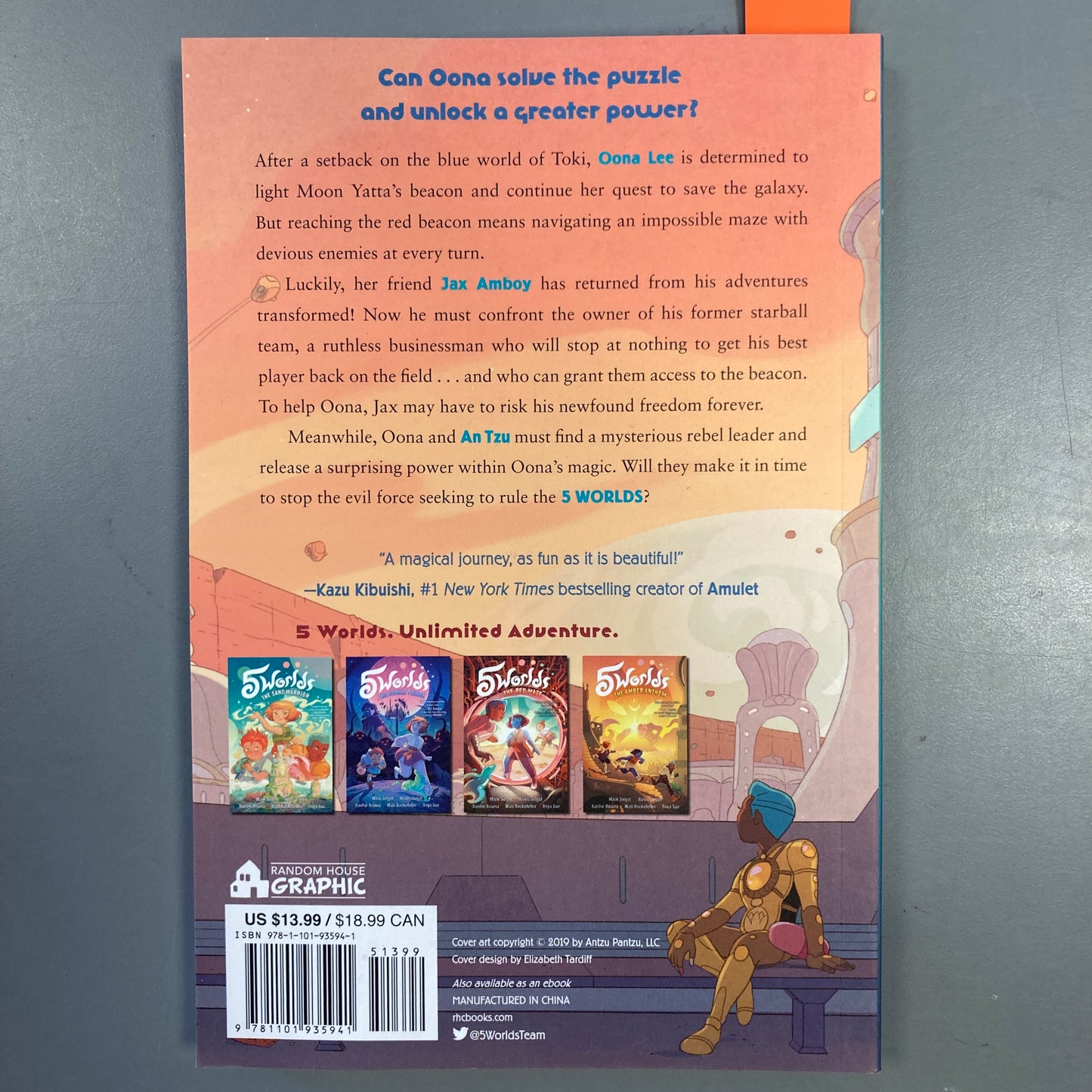 5 Worlds, Book 3: The Red Maze