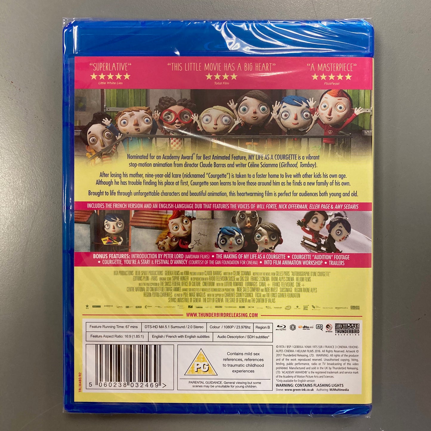 My Life as a Courgette (Blu-ray)