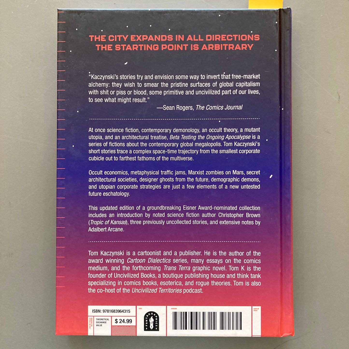 Beta Testing the Ongoing Apocalypse